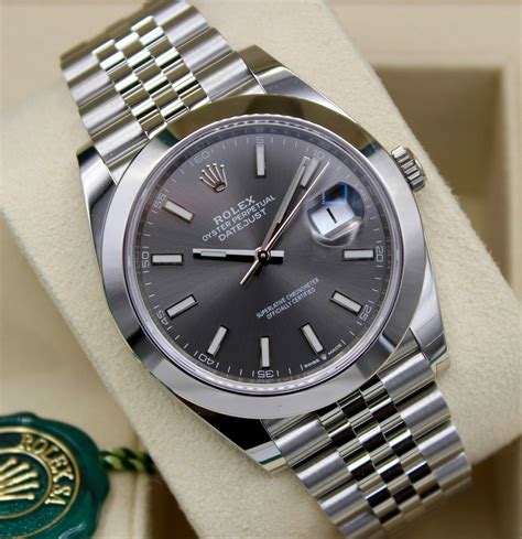 rolex datejust 41 stahl gold graues ziffernblatt|2021 Rolex Datejust 41 mm.